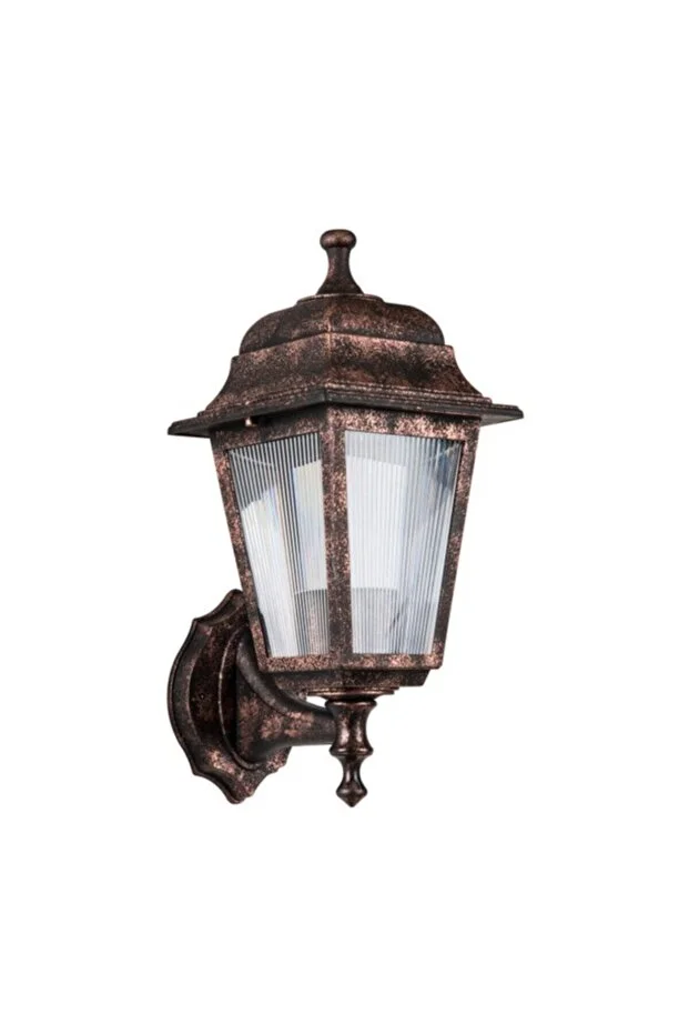 Bahçe Armatürü Kare Aplik Bakır Bahçe Armatürü Kare Aplik Bakır